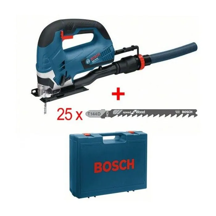 Bosch Blauw GST90BE decoupeerzaag in koffer + 25 Zaagbladen