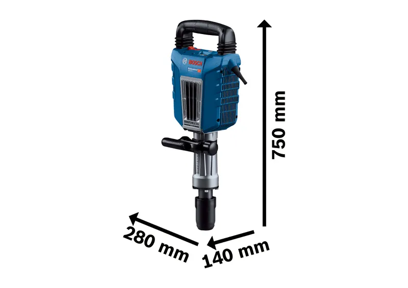 Bosch Professional GSH 14 C Breekhamer | Zeskantopname | 28J | 1750 Watt | +Koffer
