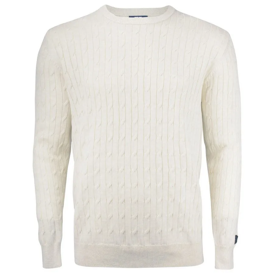 Cutter & Buck Blakely Knitted Sweater Heren Zand