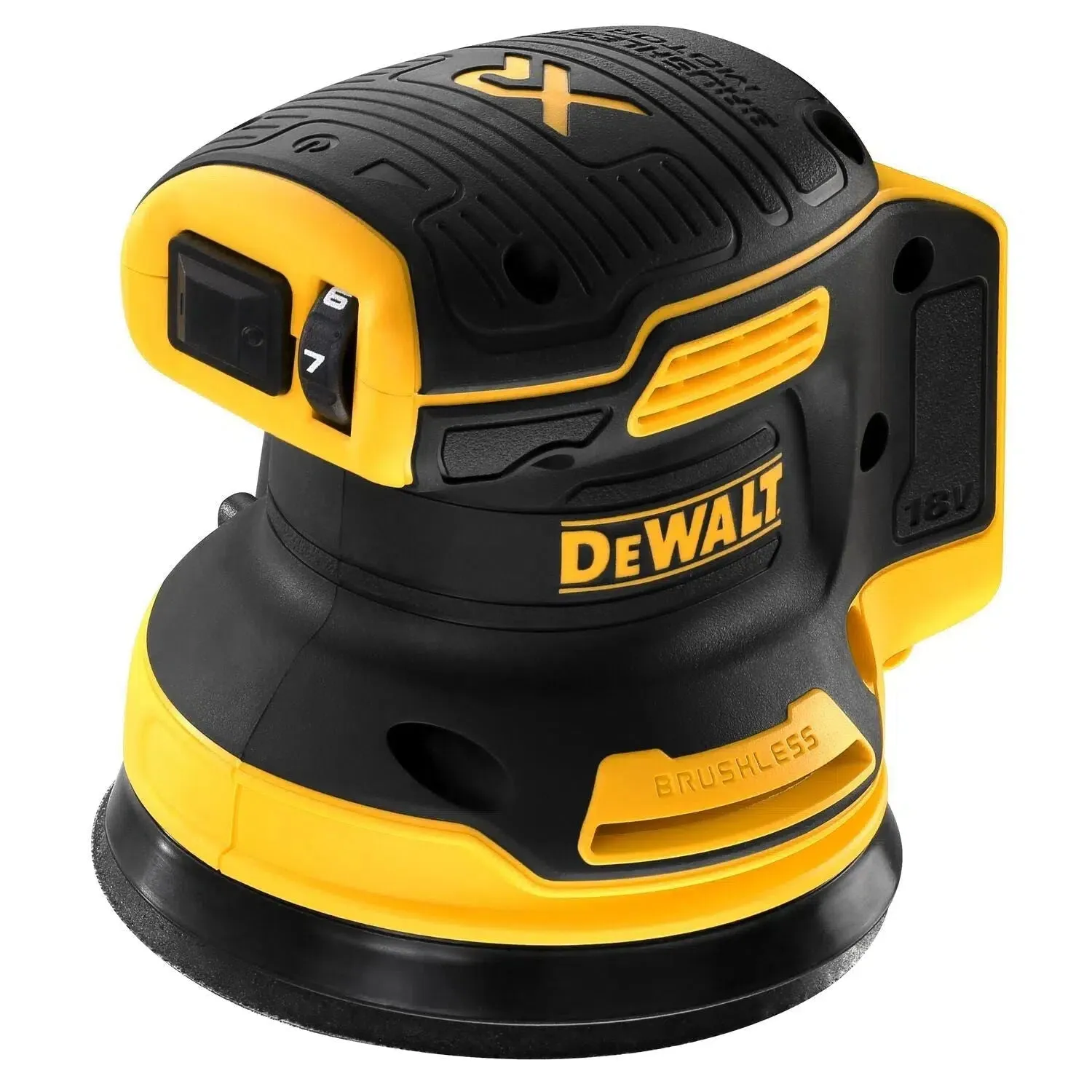 DeWALT DCW210N Accu Excenterschuurmachine 18V XR Basic Body