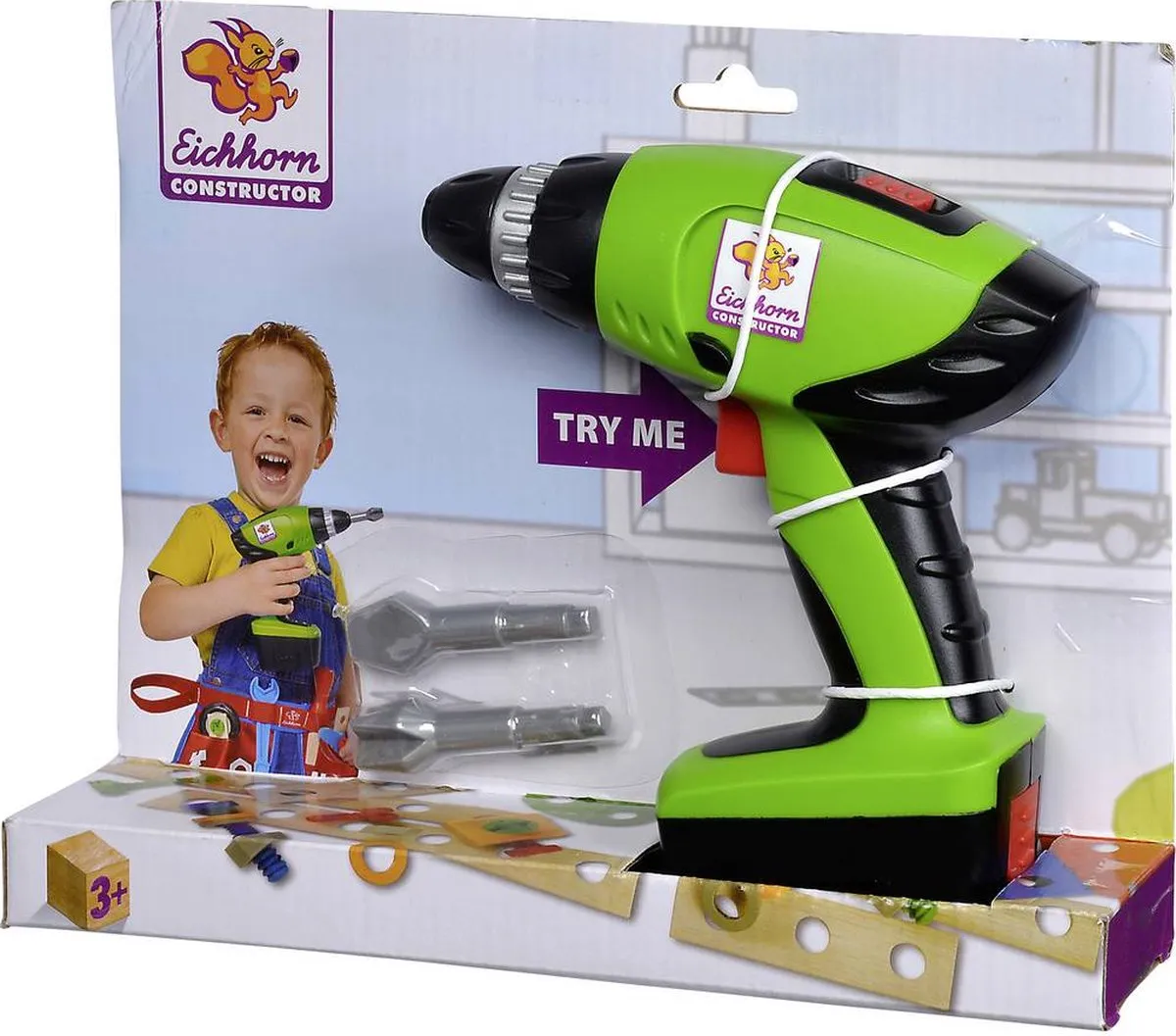 Eichhorn  Constructor Accuschroevendraaier Kindergereedschap