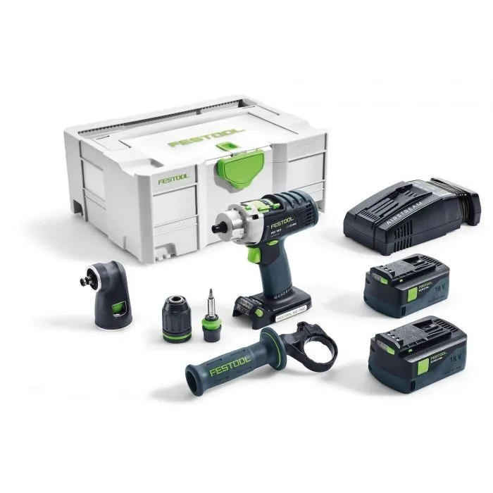 Festool PDC18/4 Li 5,2 18V Set Accu Klopboormachine 574703