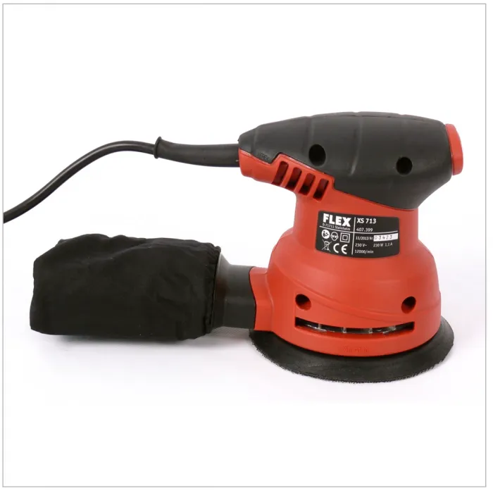 FLEXTOOLS XS713 230/CEE 230W EXCENTERSCHUURMACHINE  334111