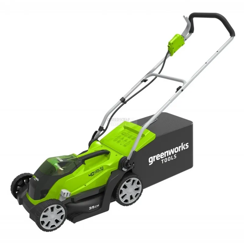 GREENWORKS 40V 2Ah grasmaaier (35cm)