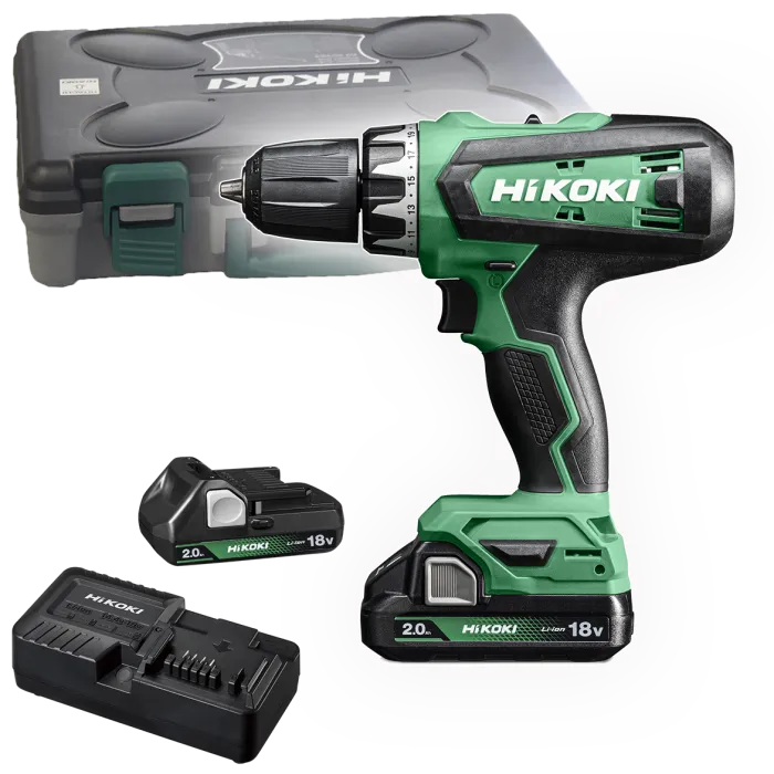 Hikoki Accuboormachine DS18DF(WCZ) | 18V/2.0ah | 2x accu
