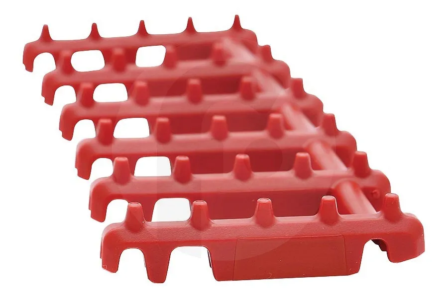 Inzet softspikes (rubbermat) voor korf voor o.a. AEG, Electrolux vaatwasser 140159440068