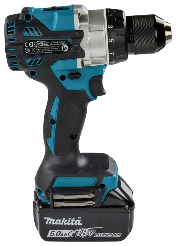 MAKITA DHP486RTJ ACCU KLOPBOORMACHINE | 18V 5.0AH LIION | +MBOX