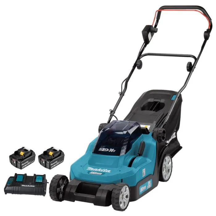 MAKITA DLM382CM2 GRASMAAIER 43CM 2X18V