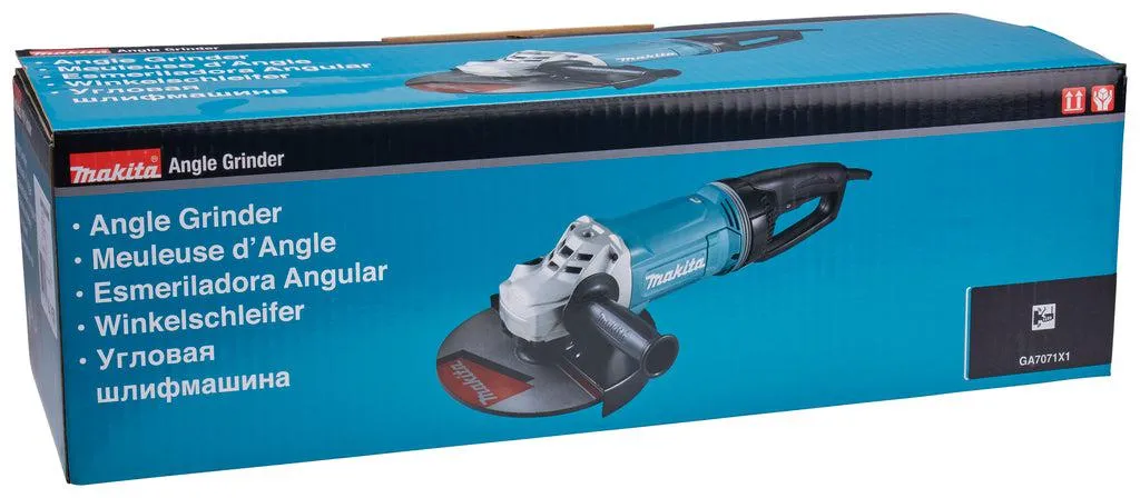 Makita GA7071X1 Haakse Slijper 230V 2800W