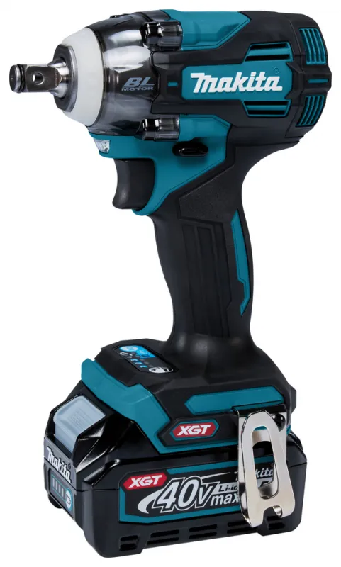 MAKITA TW004GD201 ACCU SLAGMOERSLEUTEL | XGT 40V 2.5AH LIION | 1/2 OPNAME | +MBOX