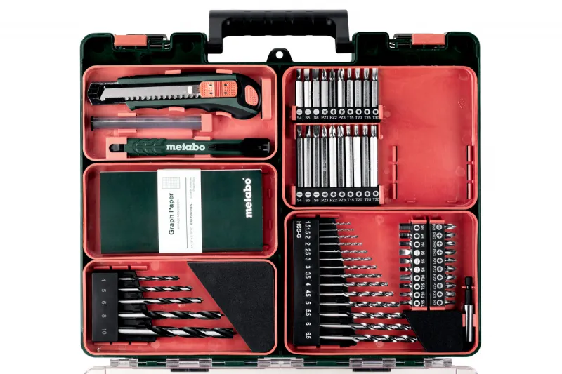 METABO POWERMAXX BS 12 SET ACCUBOORMACHINE | 12 VOLT 2.0 AH LIION | +KOFFER +TOEBEHOREN