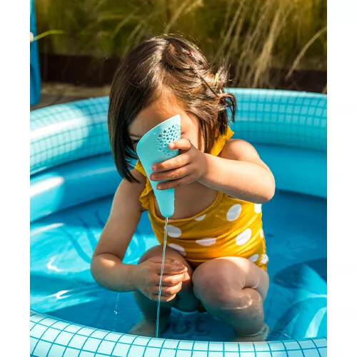 QUUT SCHEP MET ZEEF EN BAL CUPPI 3IN1  BLAUW  